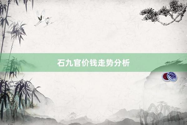 石九官价钱走势分析